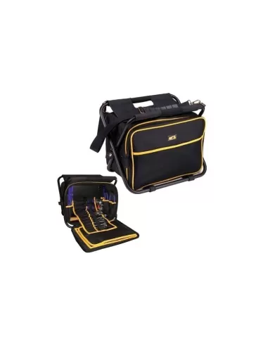 Bolsa de herramientas asiento Iori 41x28x33 cm negro y amarillo